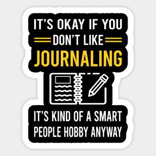 Smart People Hobby Journaling Sticker